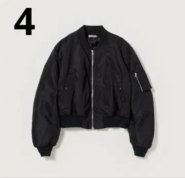 오라리 HIGH SILK TWILL FLIGHT BLOUSON