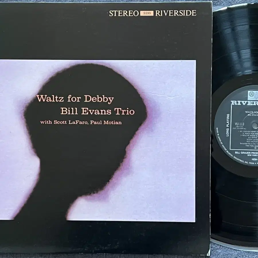 LP : Bill Evans Trio - Waltz For Debby