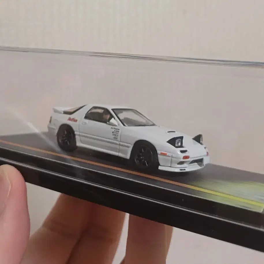 이니셜D RX-7 FC 1:64 다이캐스트 자동차 모형 피규어