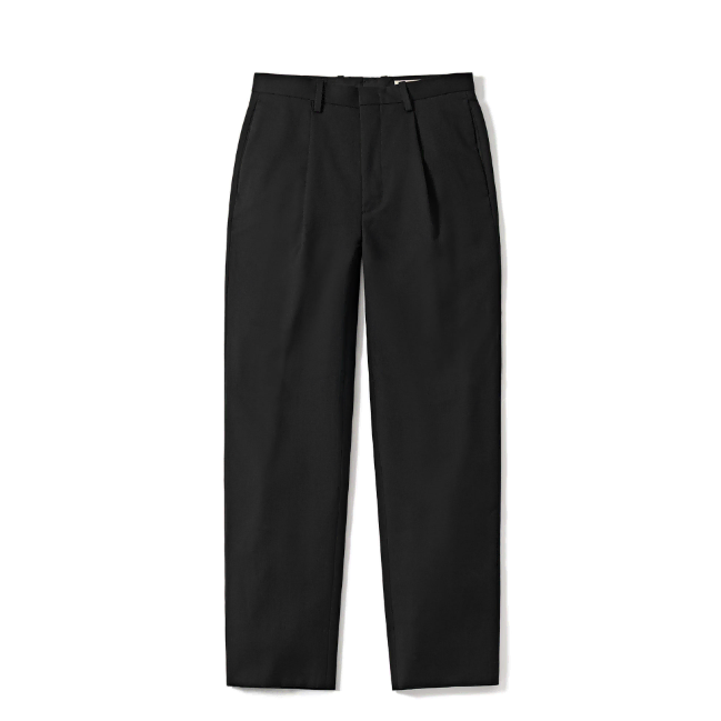 [포터리] Fine Wool One-Pleated Tapered Pant