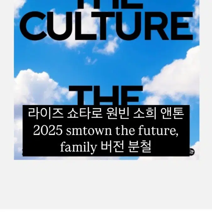 라이즈 2025smtown thefuture,family 버전 분철