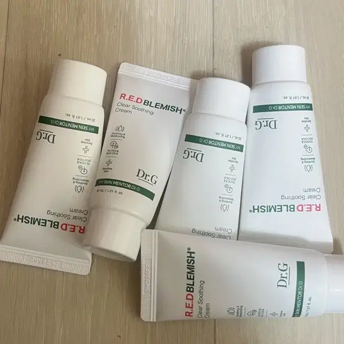 닥터지 레드 블레미쉬 클리어 수딩 크림 30ml*5