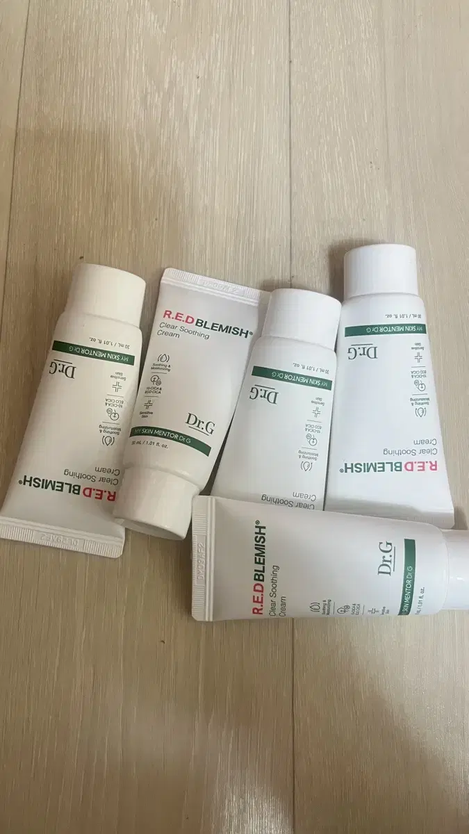 닥터지 레드 블레미쉬 클리어 수딩 크림 30ml*5