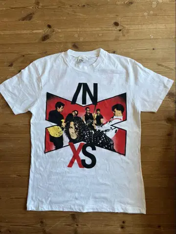 INXS 인액세스 투어 티셔츠 90년대 빈티지 90년대 팜플렛 포함