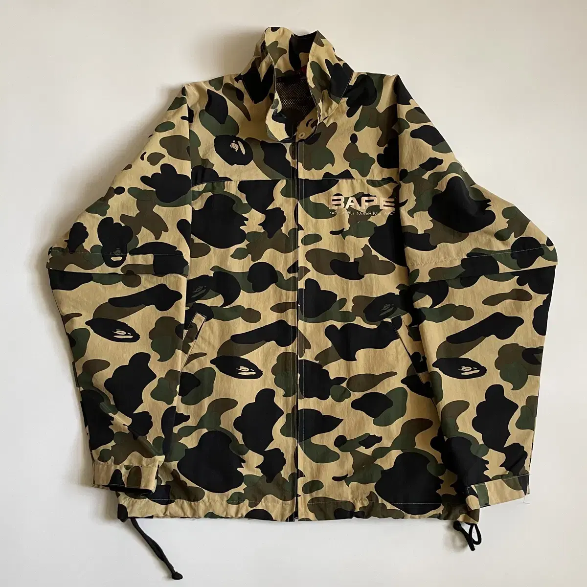 90s Bape 베이프 OG 카모 바람막이 자켓