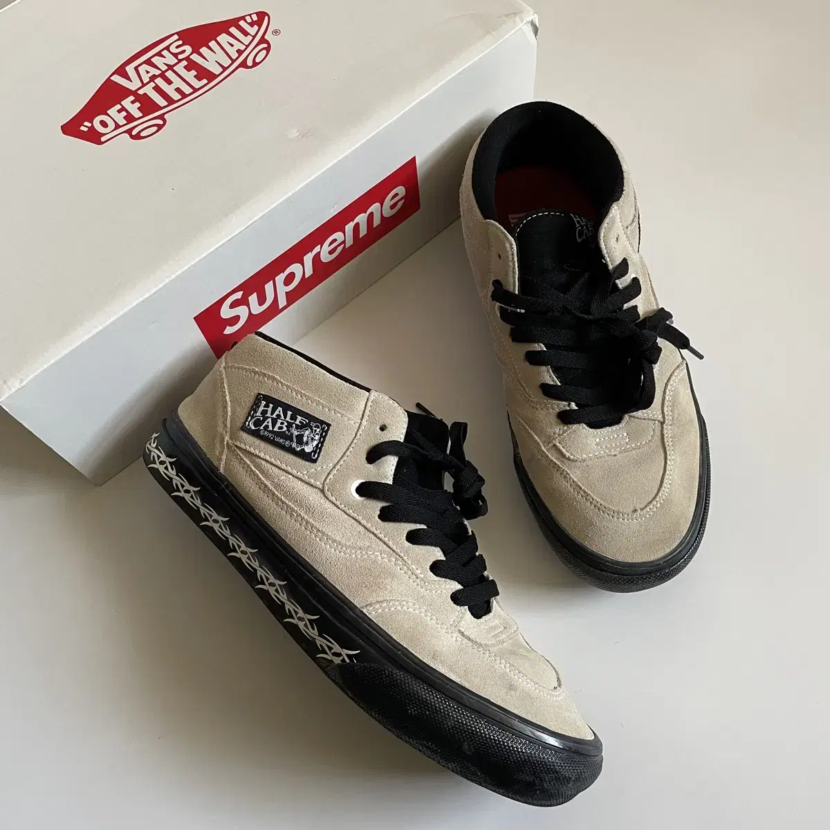 슈프림 X 반스 Supreme Vans Half cap 하프캡