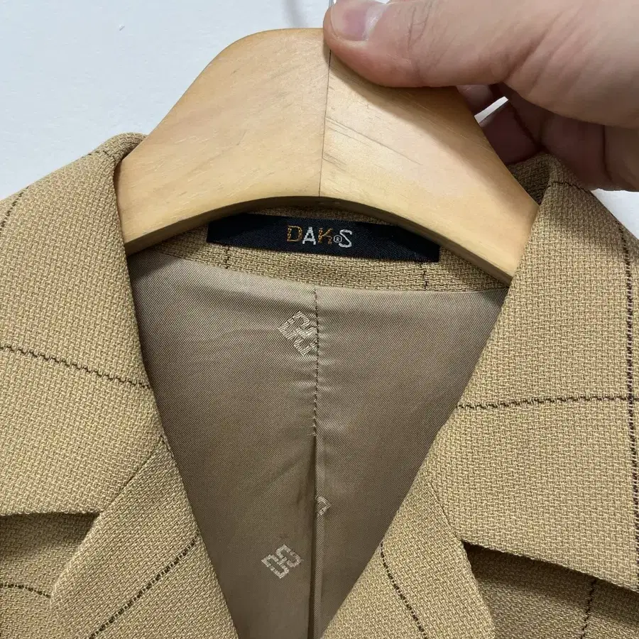 DAKS 닥스 울 체크 자켓 (MADE IN JAPAN) 여성L