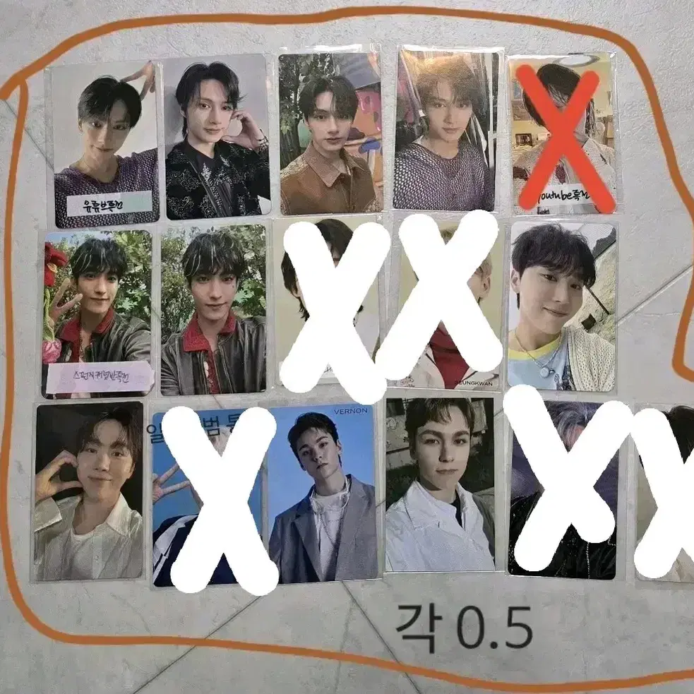 세븐틴 특전, 럭드, 일본포카 판매