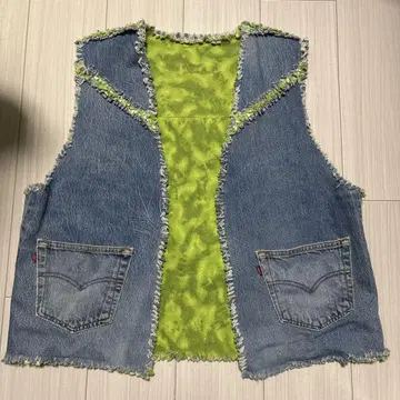 LEVIS 리버시블 데님 베스트