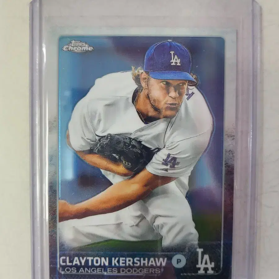 클레이튼 커쇼 2015 Topps Chrome 카드 판매