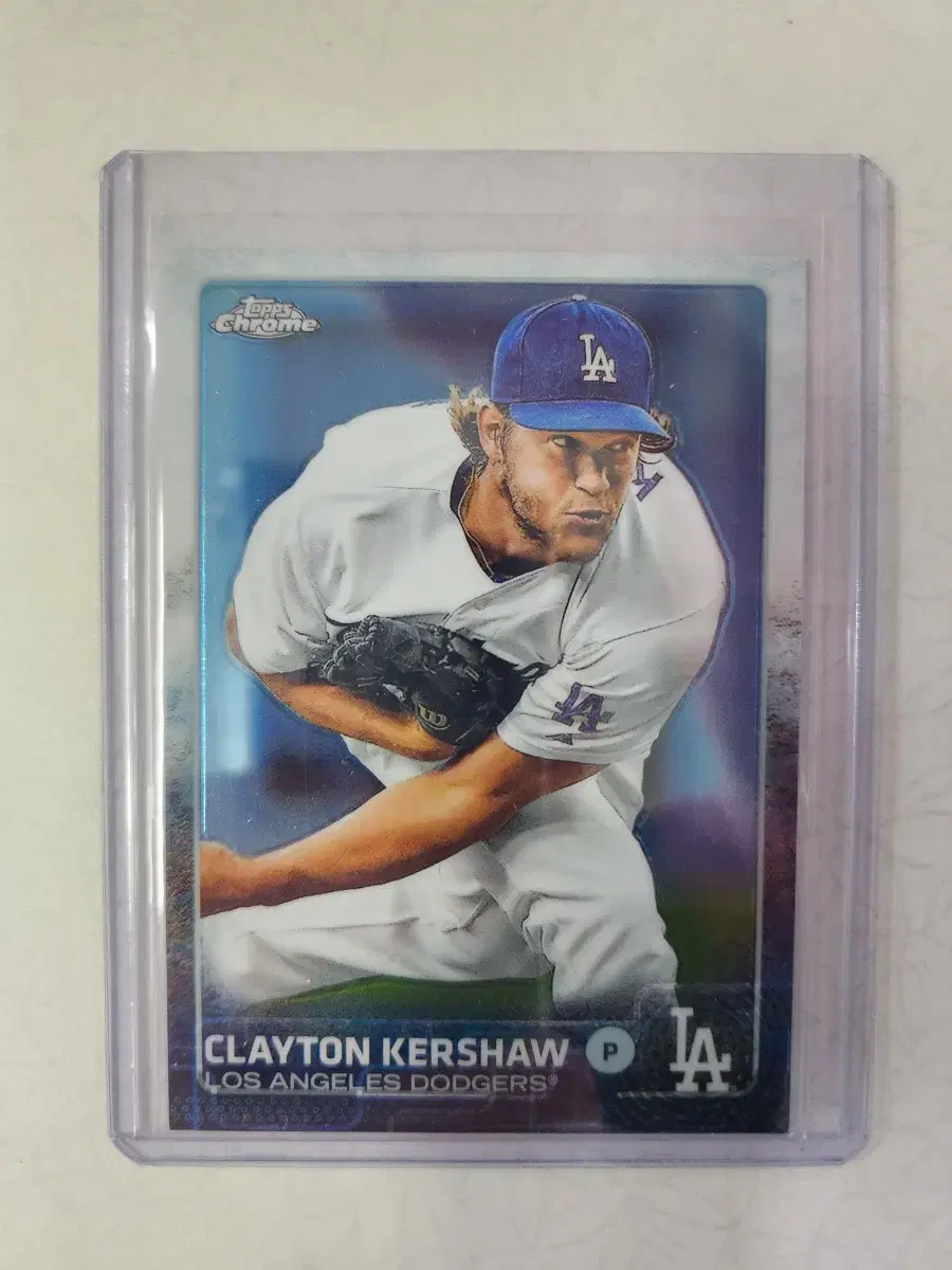 클레이튼 커쇼 2015 Topps Chrome 카드 판매