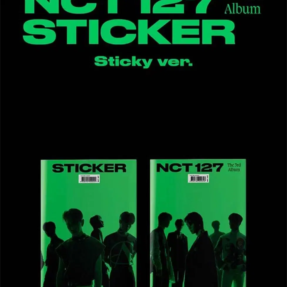 개봉) 엔시티127 스티커STICKER sticky ver앨범(포카포함)