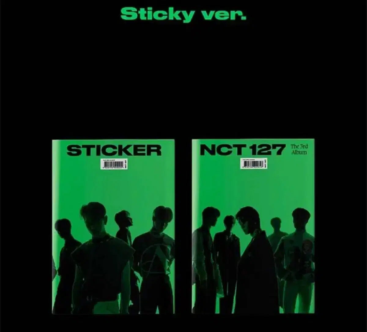 개봉) 엔시티127 스티커STICKER sticky ver앨범(포카포함)