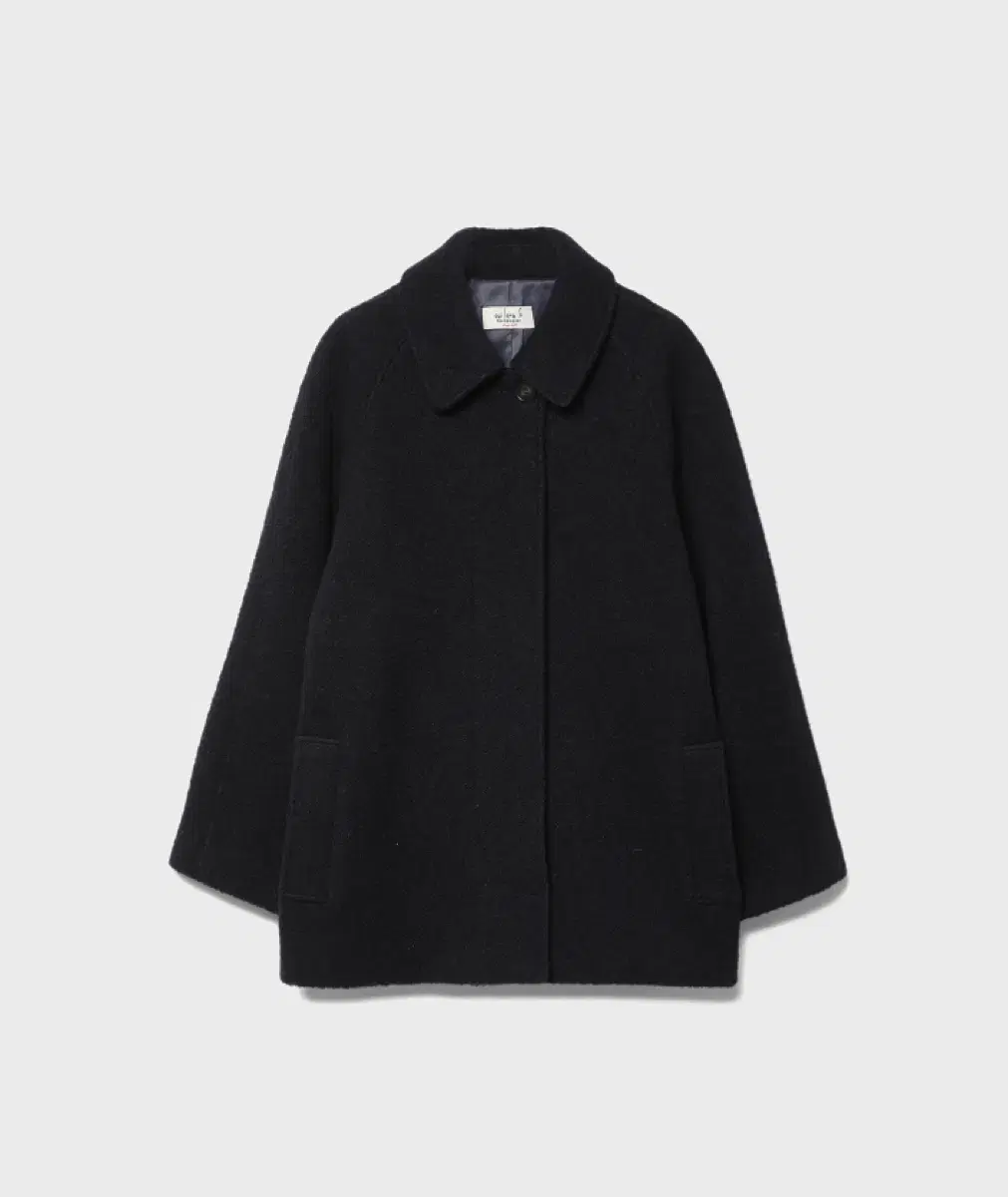 위라라 코트 ouilara Coco Boucle Coat  Navy