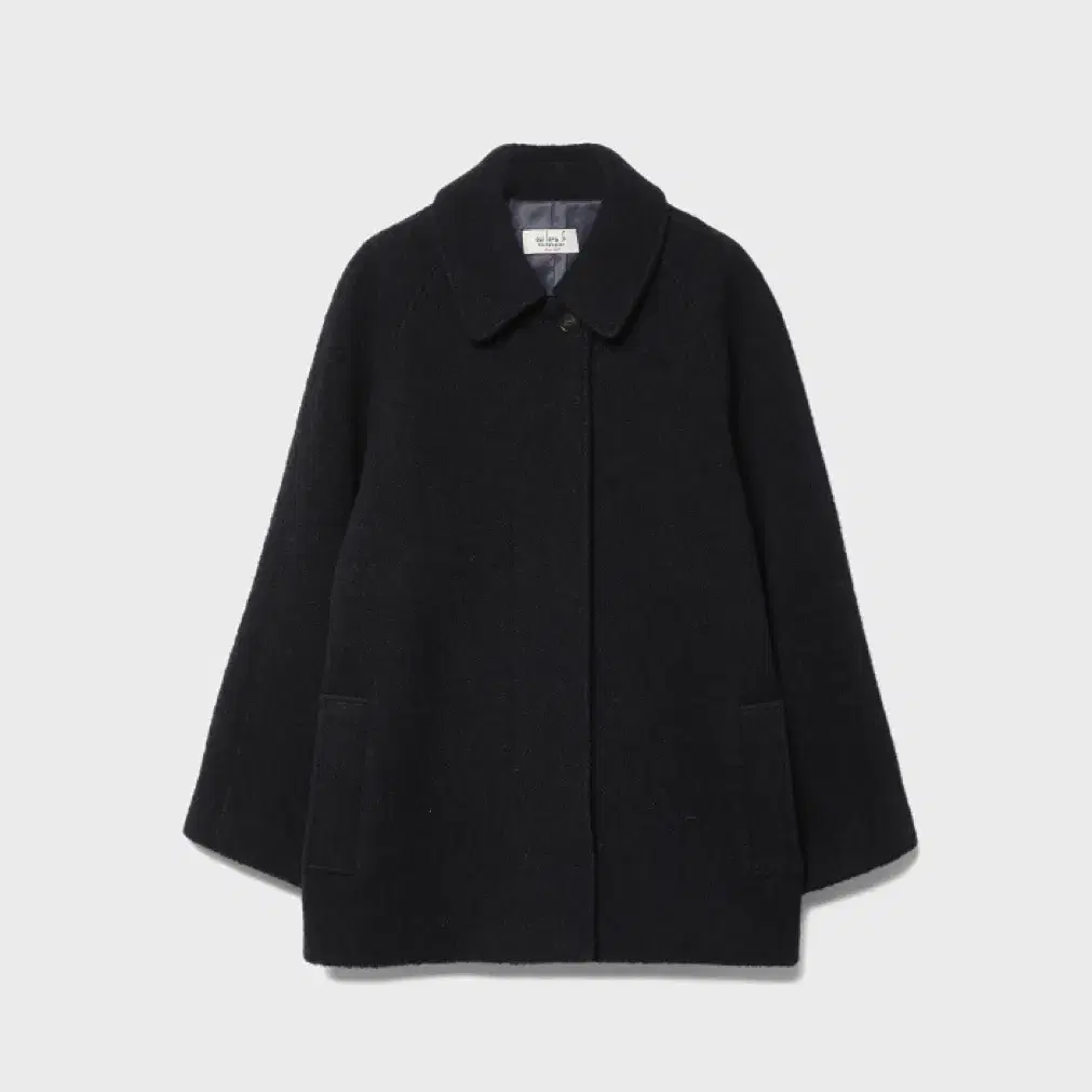 위라라 코트 ouilara Coco Boucle Coat  Navy