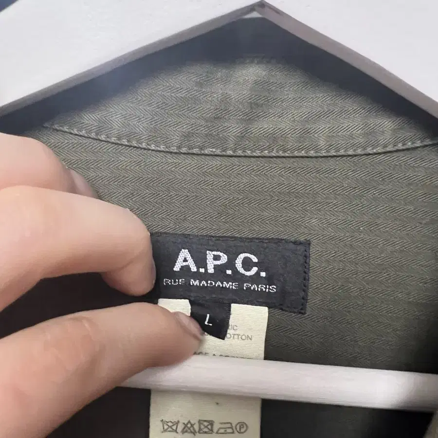 APC 셔츠 L 아우터용