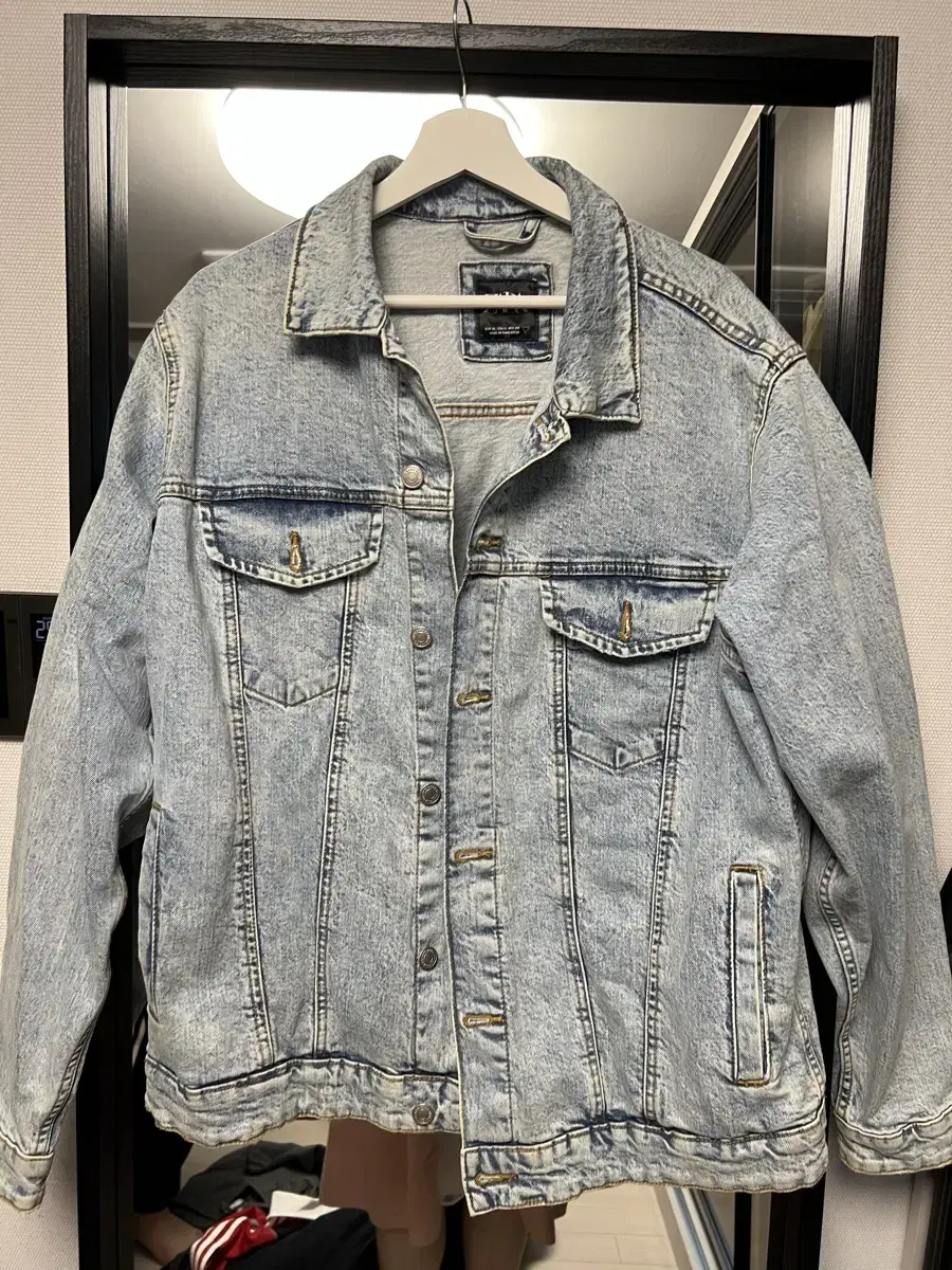 ZARA 청자켓 XL