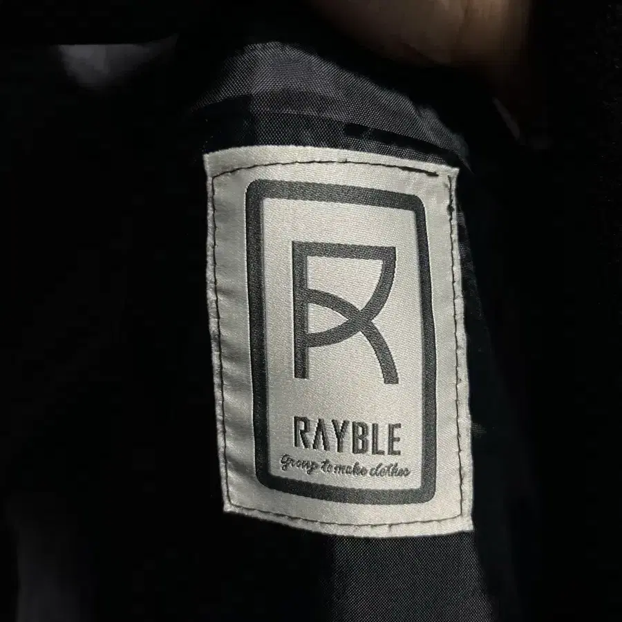 100-105 RAYBLE 루즈핏 울 더블 롱코트 정품