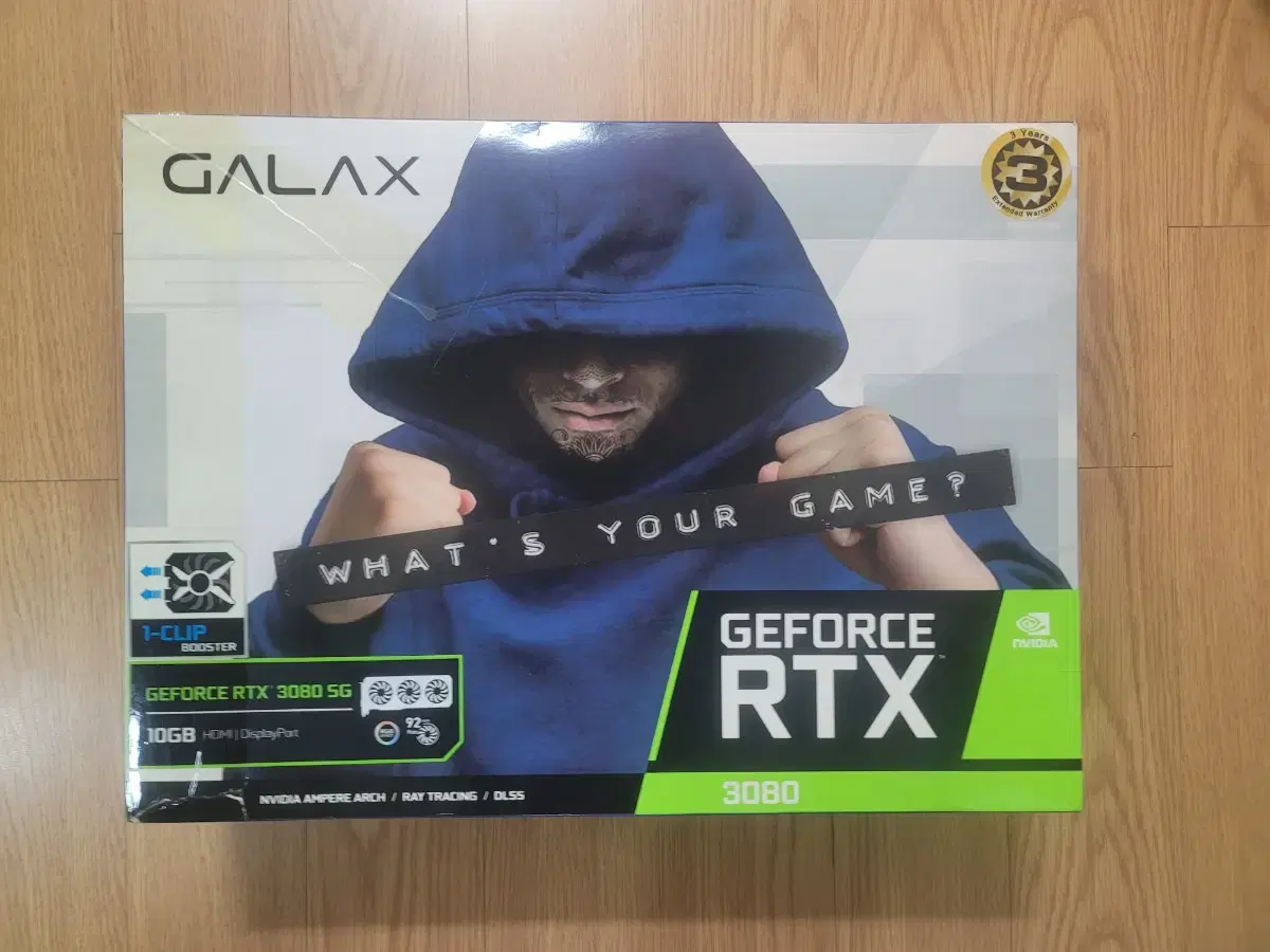 갤럭시 GALAX RTX 3080 그래픽카드