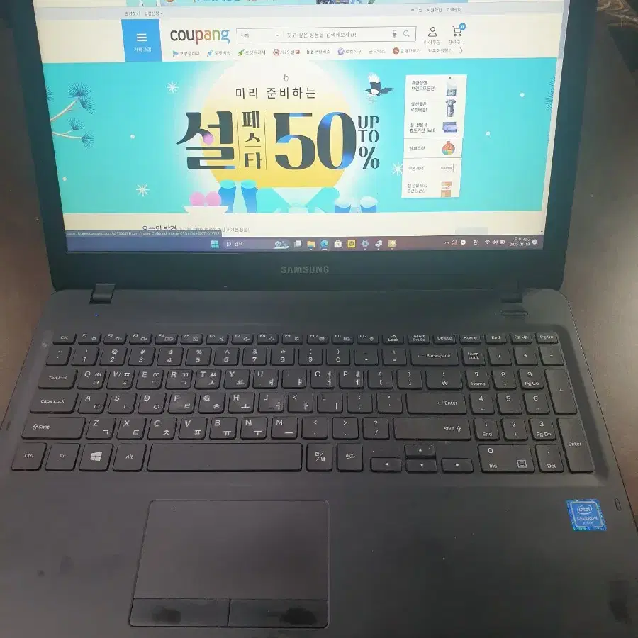 삼성노트북 램8기가 SSD376기가