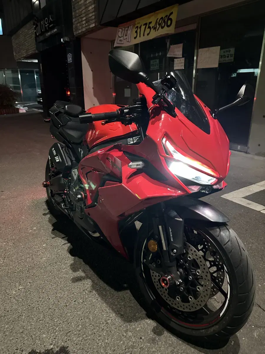 cbr650r 2023년 9000km