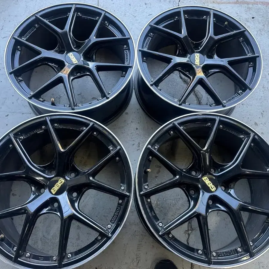 BBS sr 블랙 18인치 중고휠