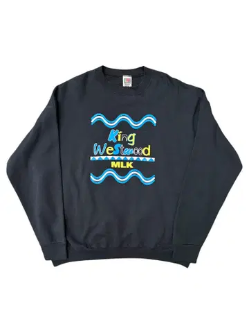 King Westwood MLK 맨투맨 블랙