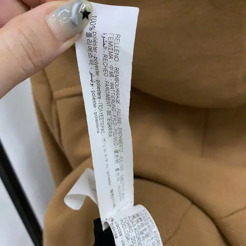 자라 ZARA 캐쥬얼 떡볶이 코트 95 S04380