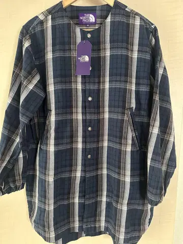 North Face PURPLE LABEL 노카라 셔츠
