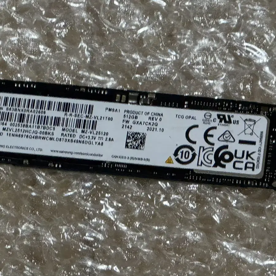 삼성 PM9A1 512GB M.2 SSD