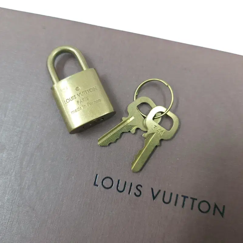 LOUIS VUITTON 루이비통 자물쇠열쇠2 카데나세트 341 A080