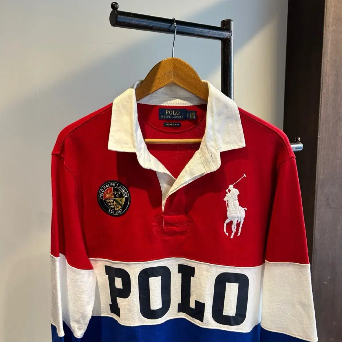 13225 - (L) Polo Ralph Lauren Old School Archive Rugby Tee