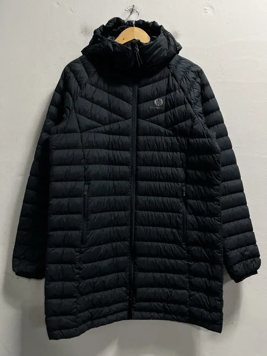 66-77 VINPUL DEKDUAN Duck Down Quilted Long Padded Coat Genuine