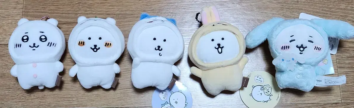 농담곰 치이카와 시나모롤 마스코트 인형