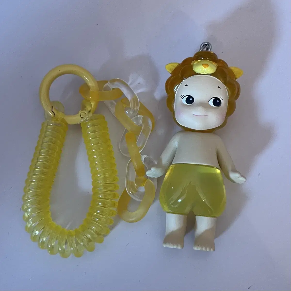 Sony Angel Candy Store keyring Yellow