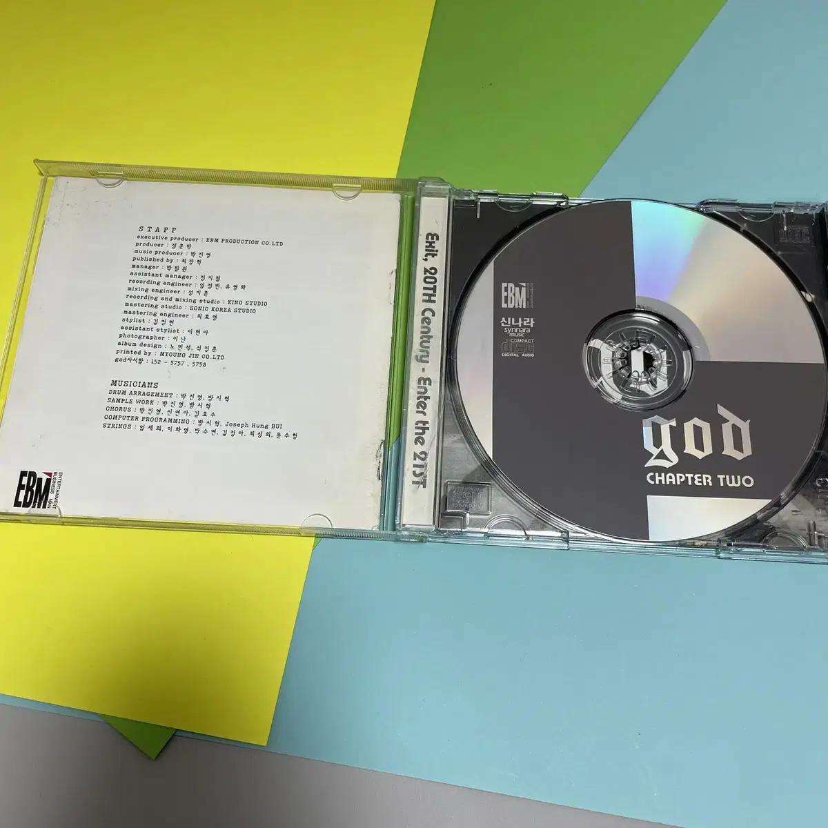 [중고음반/CD] 지오디 god 2집 Chapter Two