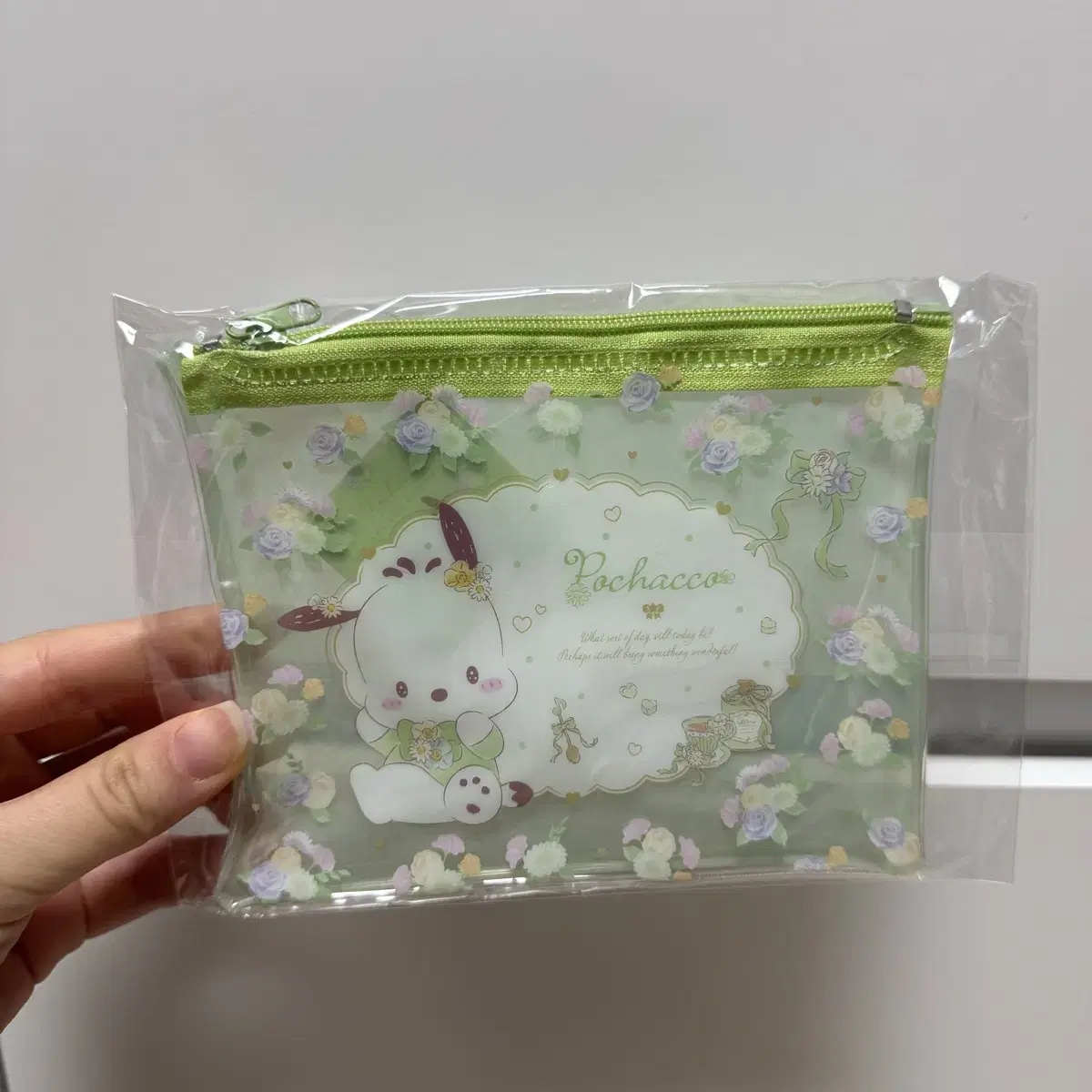 Sanrio) Pochacco PVC pouch