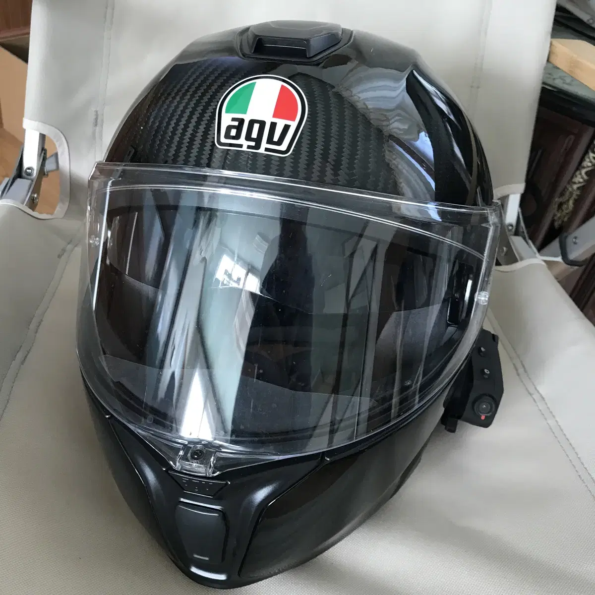 AGV 오토바이 풀페이스헬멧(+헬멧 블루투스)