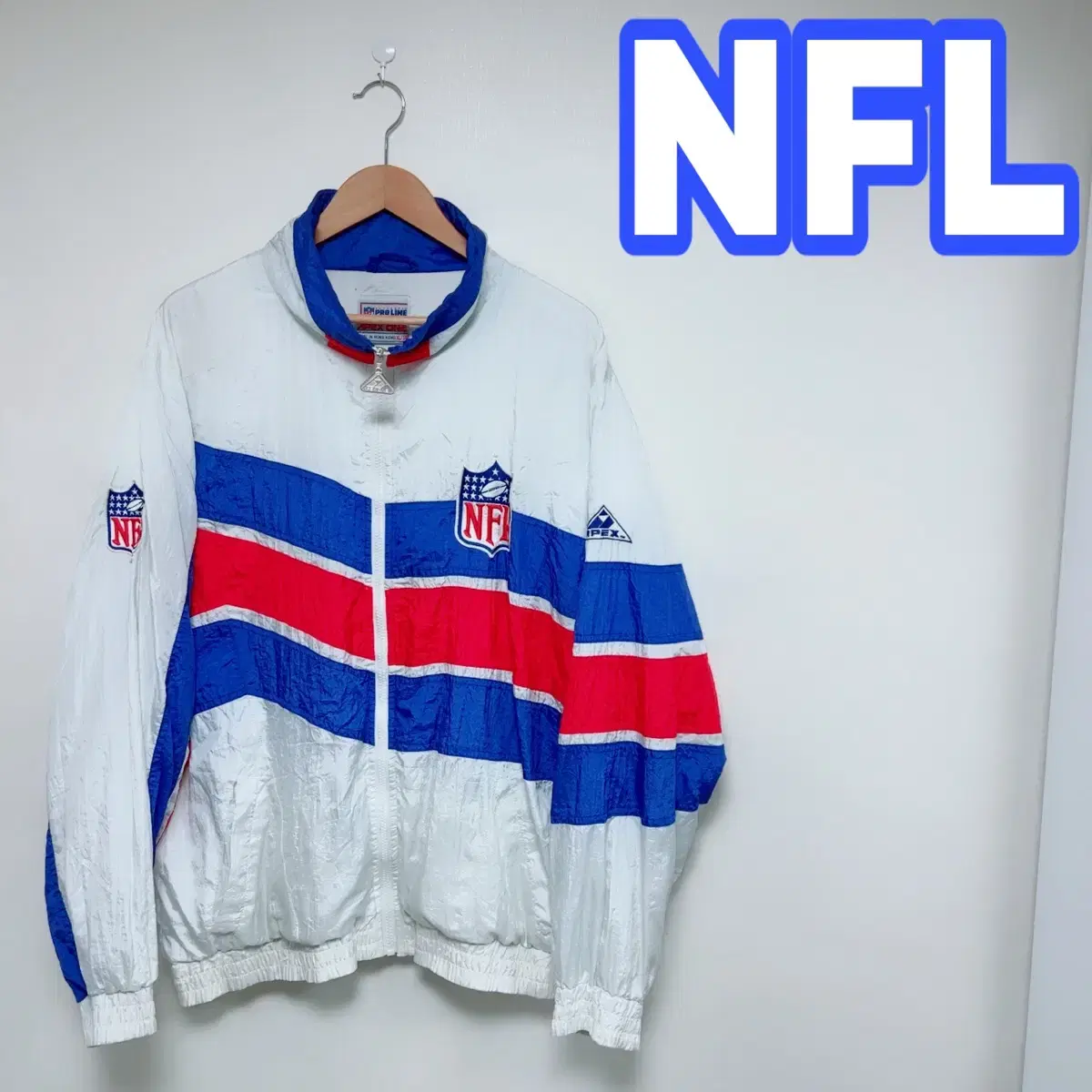 NFL 빅사이즈 올드스쿨 바람막이