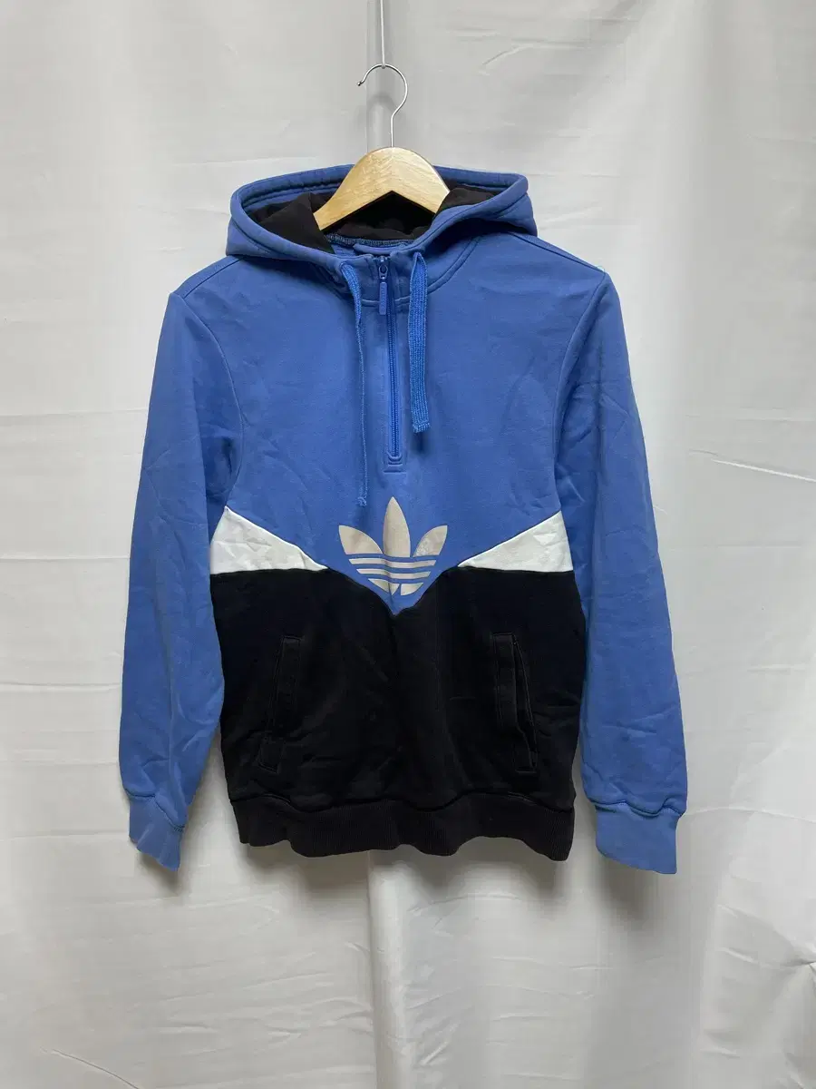 Adidas 아디다스 반집업 후드티 100 L