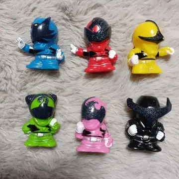 슈퍼전대 큐우레인저 피규어 6종 세트