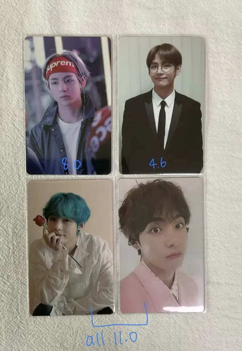 방탄 뷔 태형 메모리즈 포카 양도