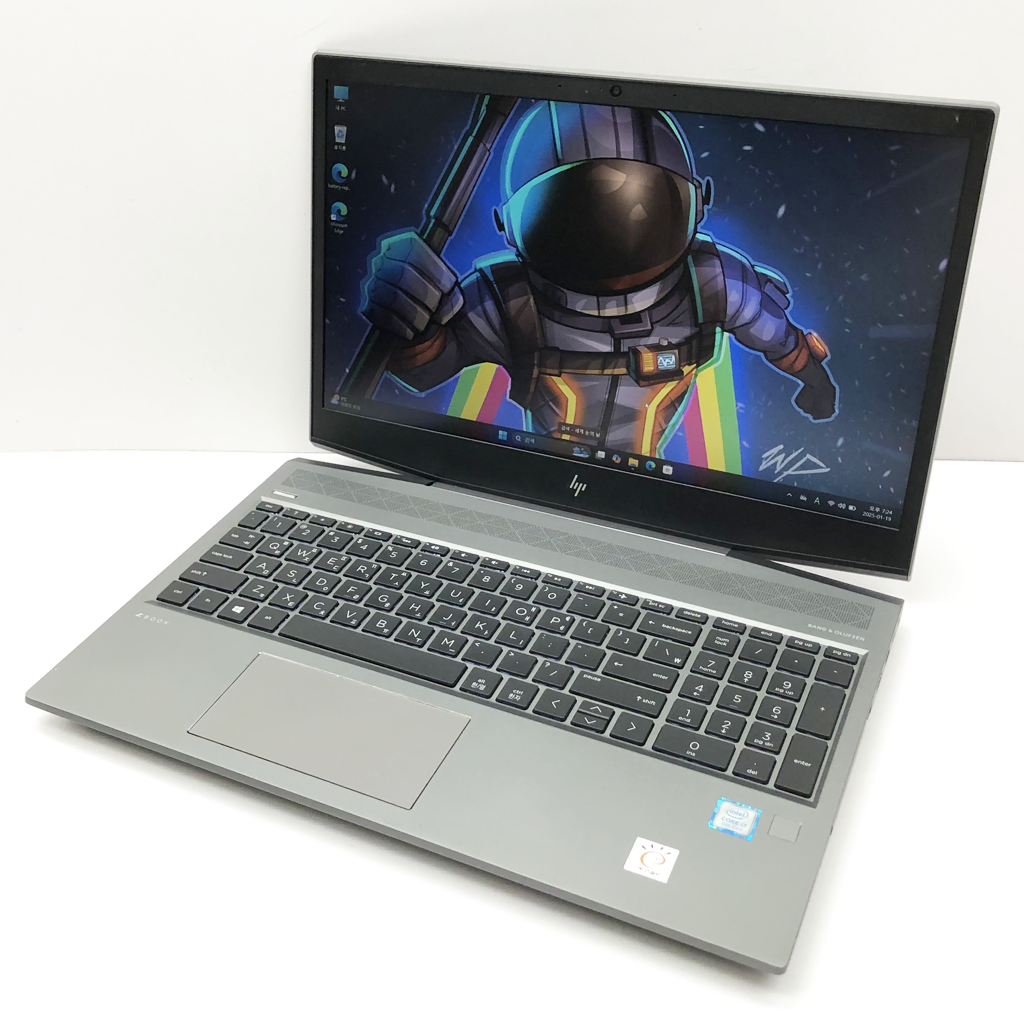 HP ZBook 15v G5 모바일 워크스테이션 9세대i7 16G 쿼드로