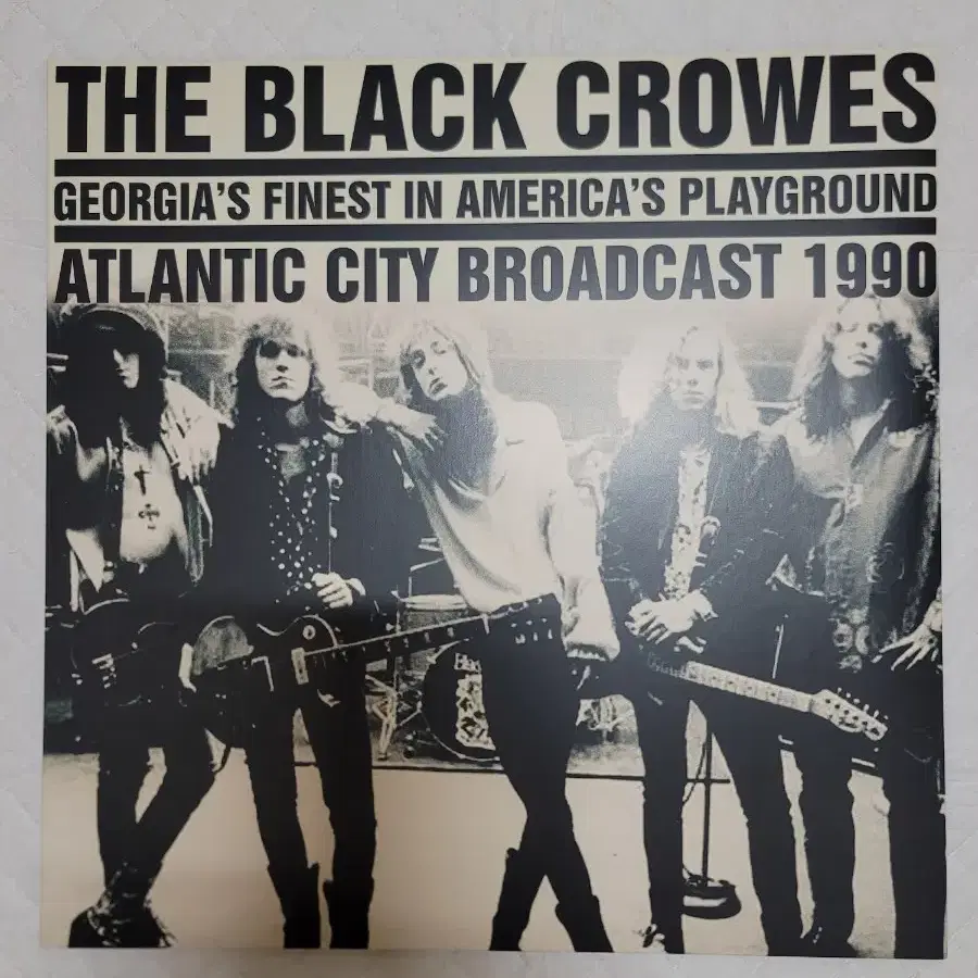 The Black Crowes lp 화이트반 락밴드