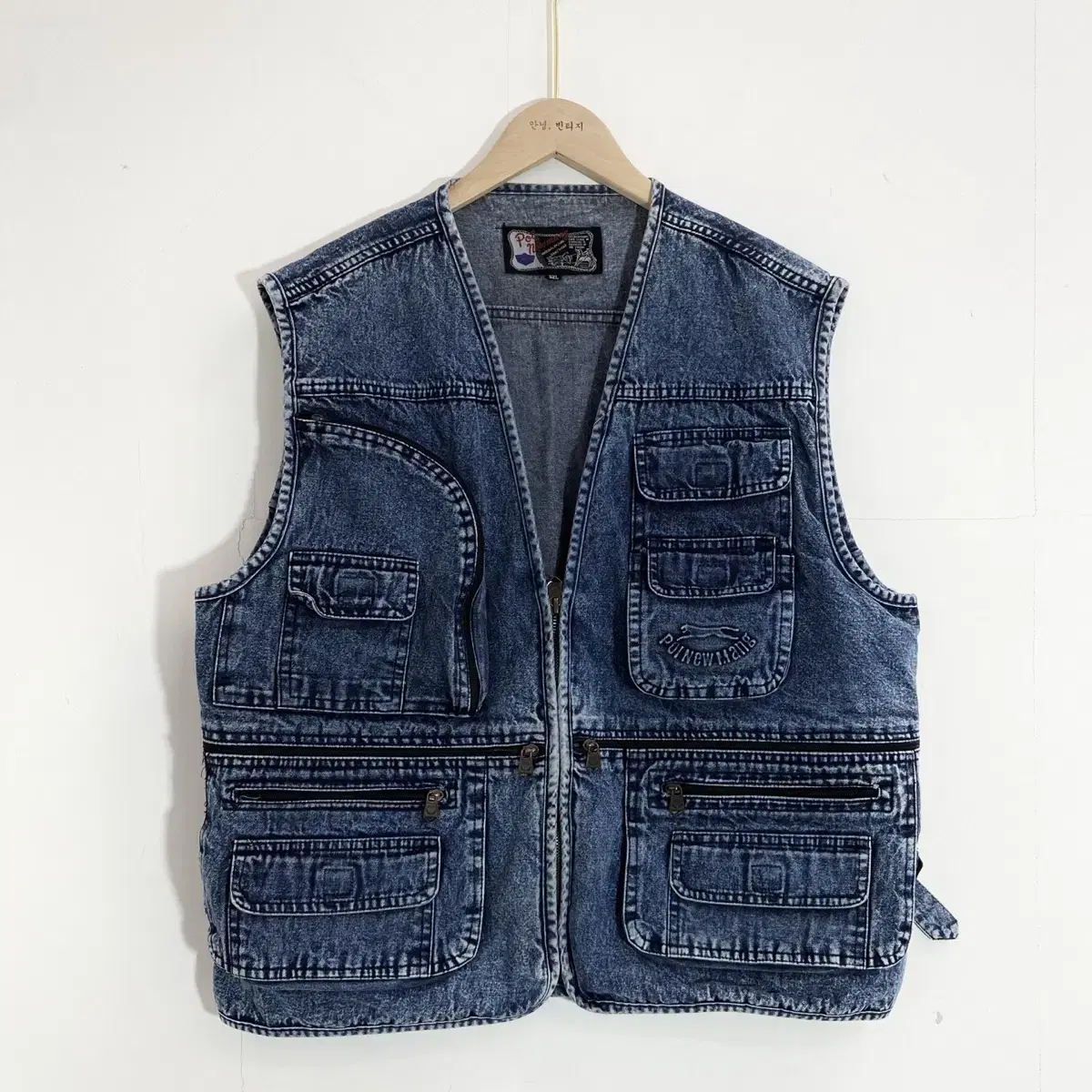 빈티지 청조끼 Size 2XL(115) Vintage Jean Vest