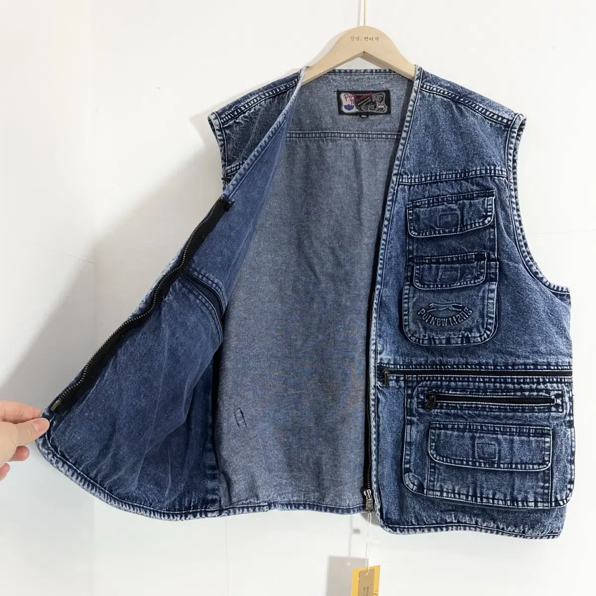 빈티지 청조끼 Size 2XL(115) Vintage Jean Vest