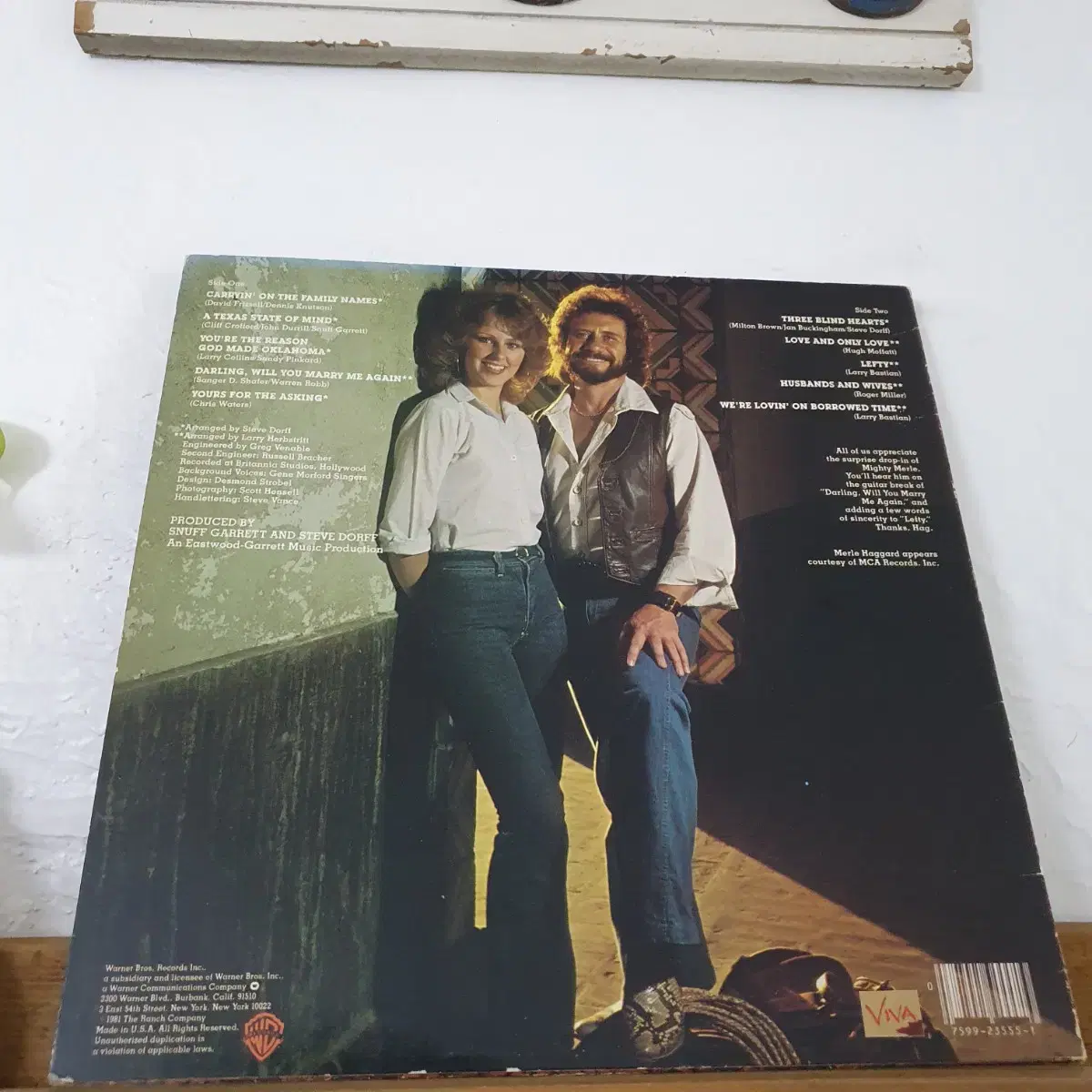 DAVID FRIZZELL &  SHELLY WEST  LP  1983