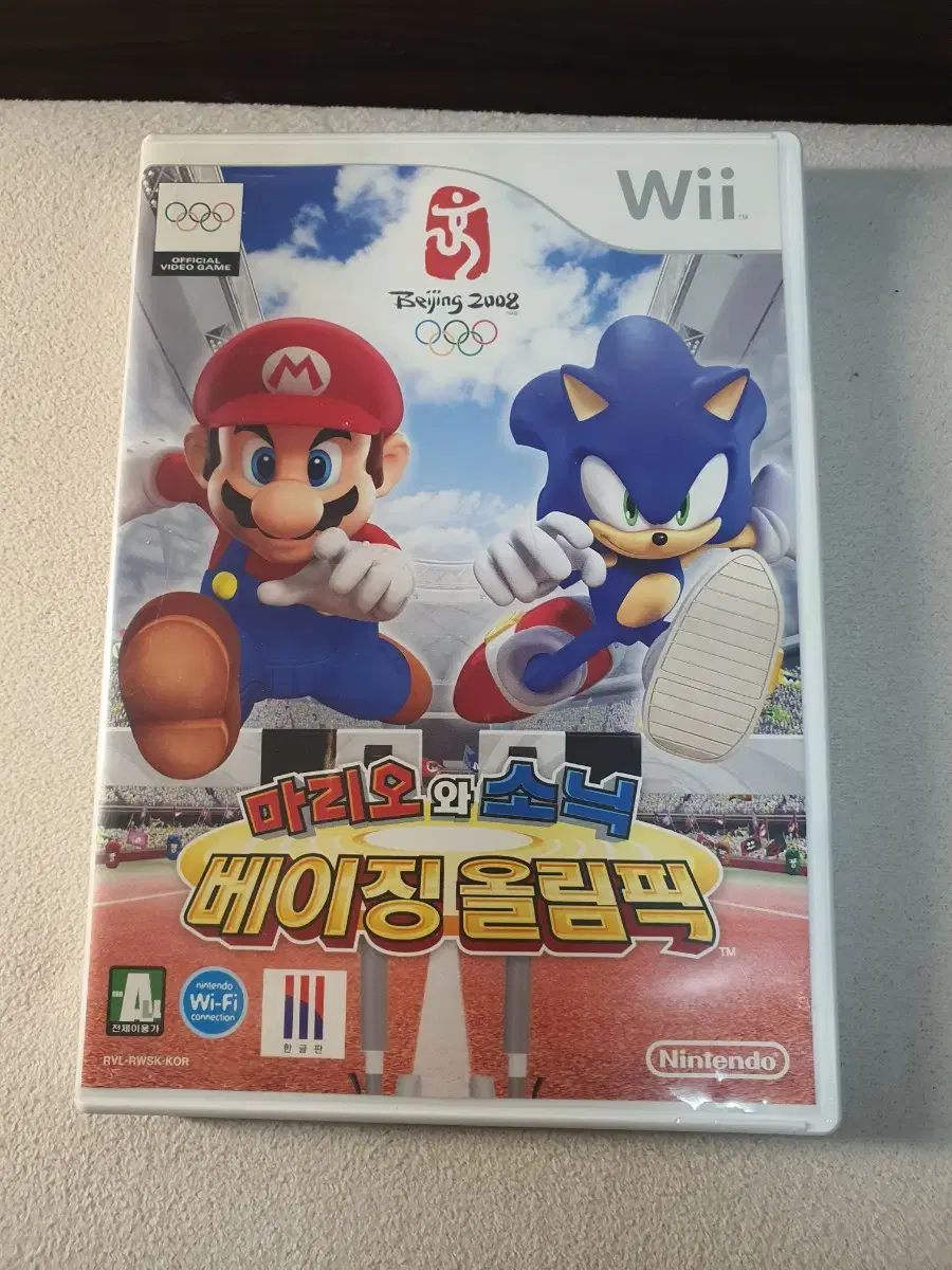 wii 마리오와 소닉 베이징 올림픽