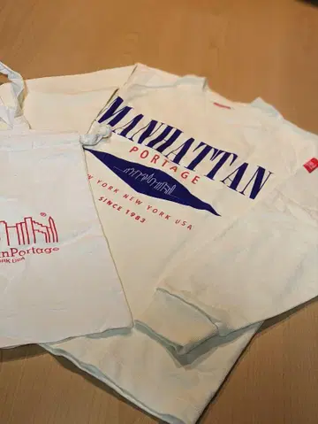 [새상품급]맨하탄 포티지 스웻 트레이너 40주년 한정판 백