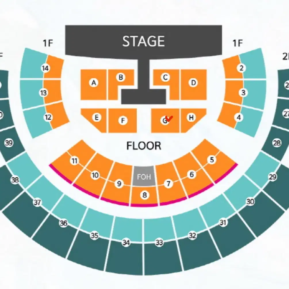 2025 윤하 앵콜 콘서트 FLOOR G구역 6열 연석